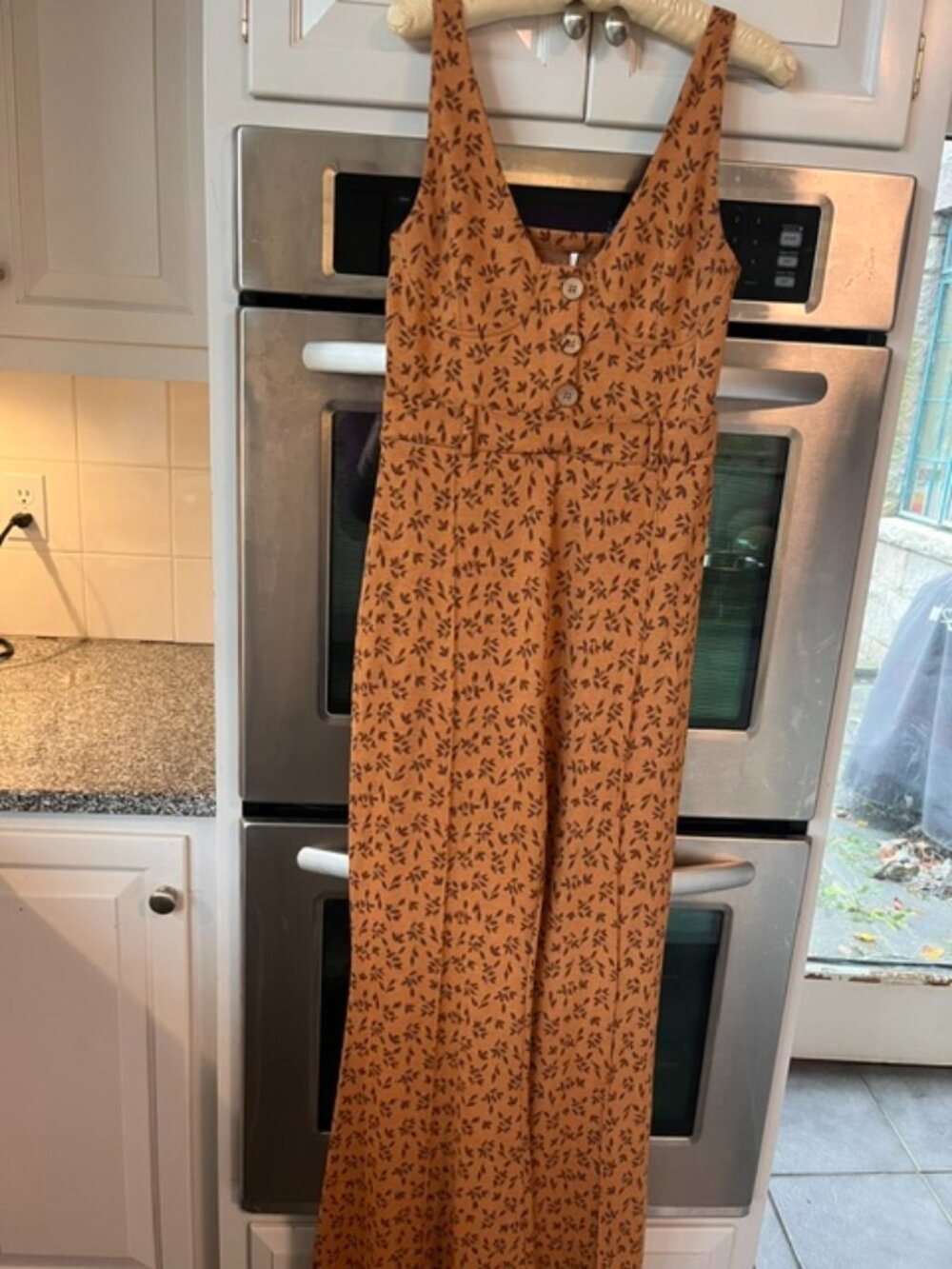 Free People belted jumpsuit Size Medium